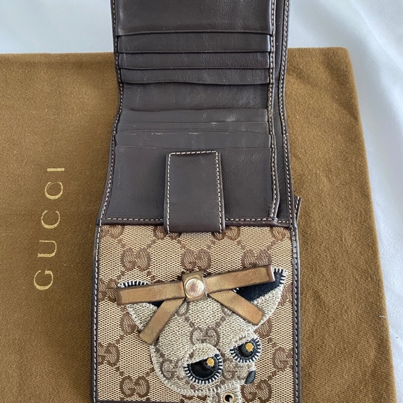 ‼️SOLD‼️GUCCI Monogram Chihuahua wallet - Picture 5 of 9